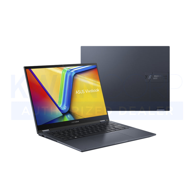 Asus Vivobook S14 Flip. TN3402YA-LZ296WS AMD Ryzen 5 7430U 16GB AMD Radeon™ Graphics 1TB SSD 14" IPS WUXGA Windows 11 Mainstream Laptop